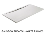 Receveur de douche extra-plat avec une évacuation sur la grande largeur, L. 100 à 180 cm x l. 70 à 100 cm, résine Akrytan® anti glissant, 10 couleurs, Livraison offerte et rapide
